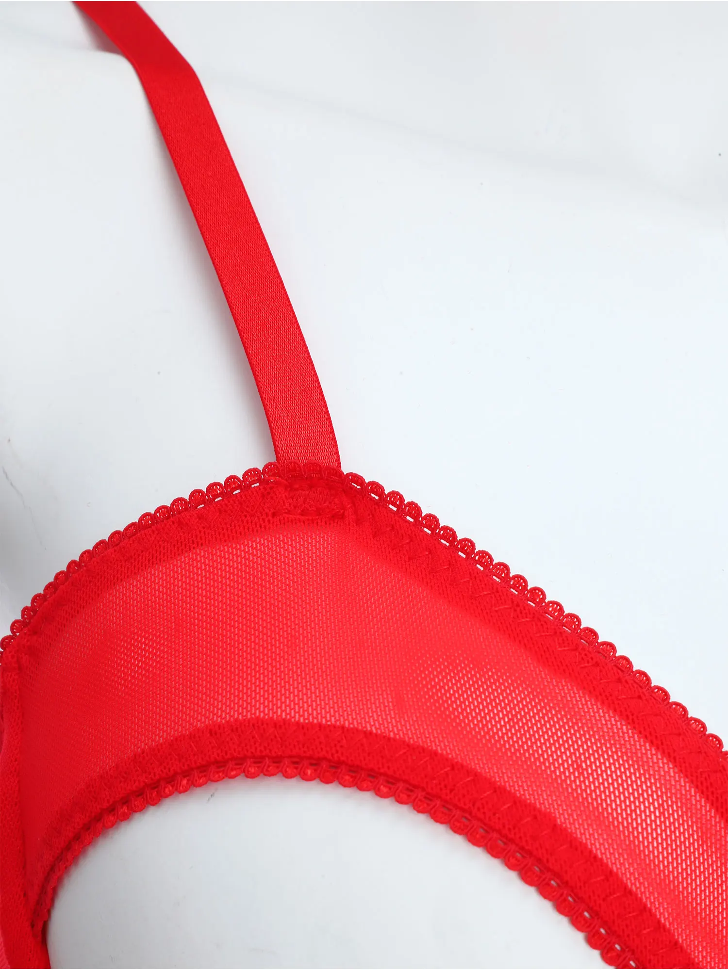 

Sheer Mesh Sexy Bra Adult Women Push Up Breast See Through Brassier Lingerie Anniversary Bra Top Dating Tempting Nightwear