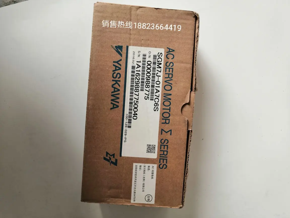 SGM7J-01A7C6S Original New Yaskawa Servo Motor Is In Stock, Welcome To Buy.