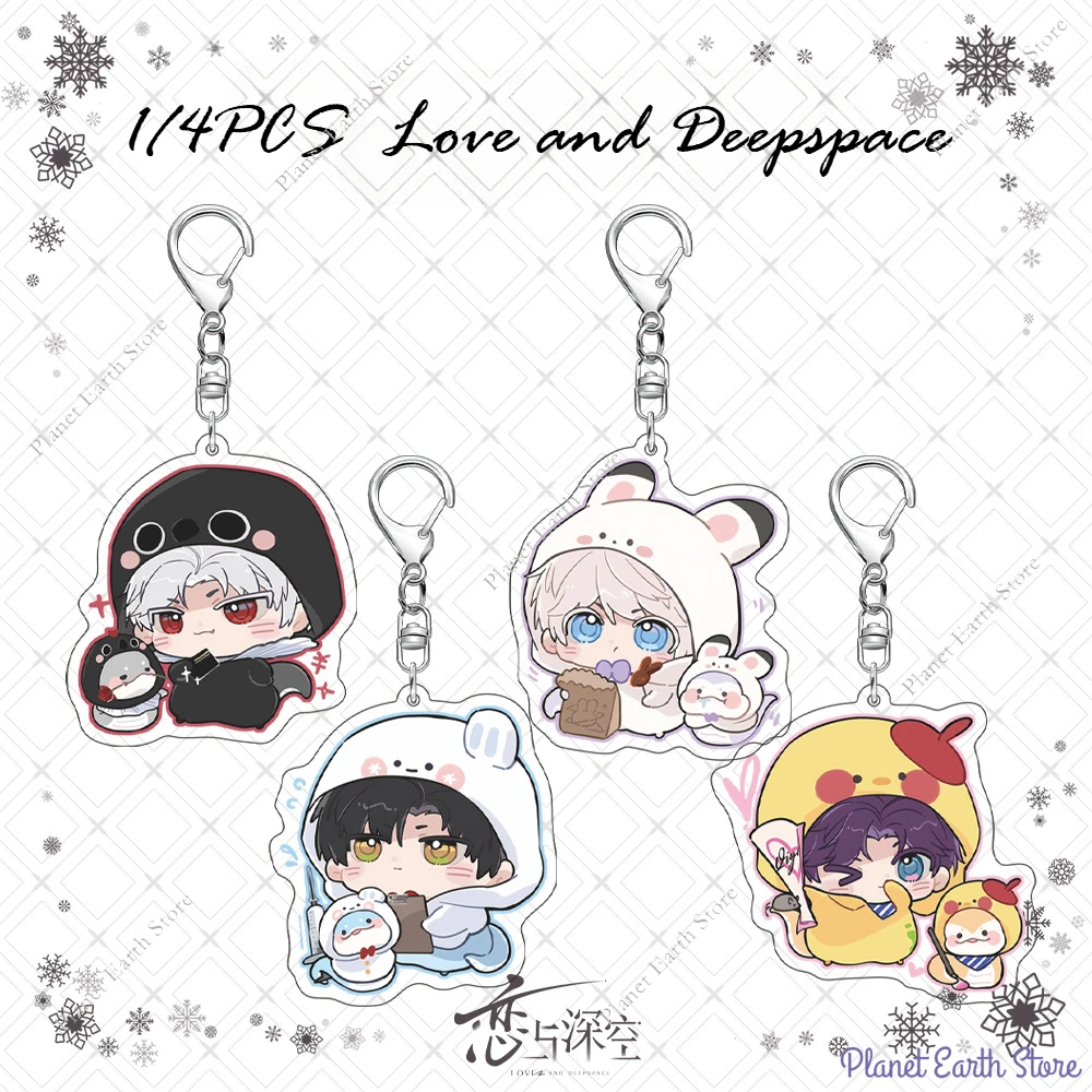 

Новые игры Love and Deepspace брелки Zayne Rafayel Xavier Sylus брелок для ключей фигурка игровые аксессуары игровая периферия