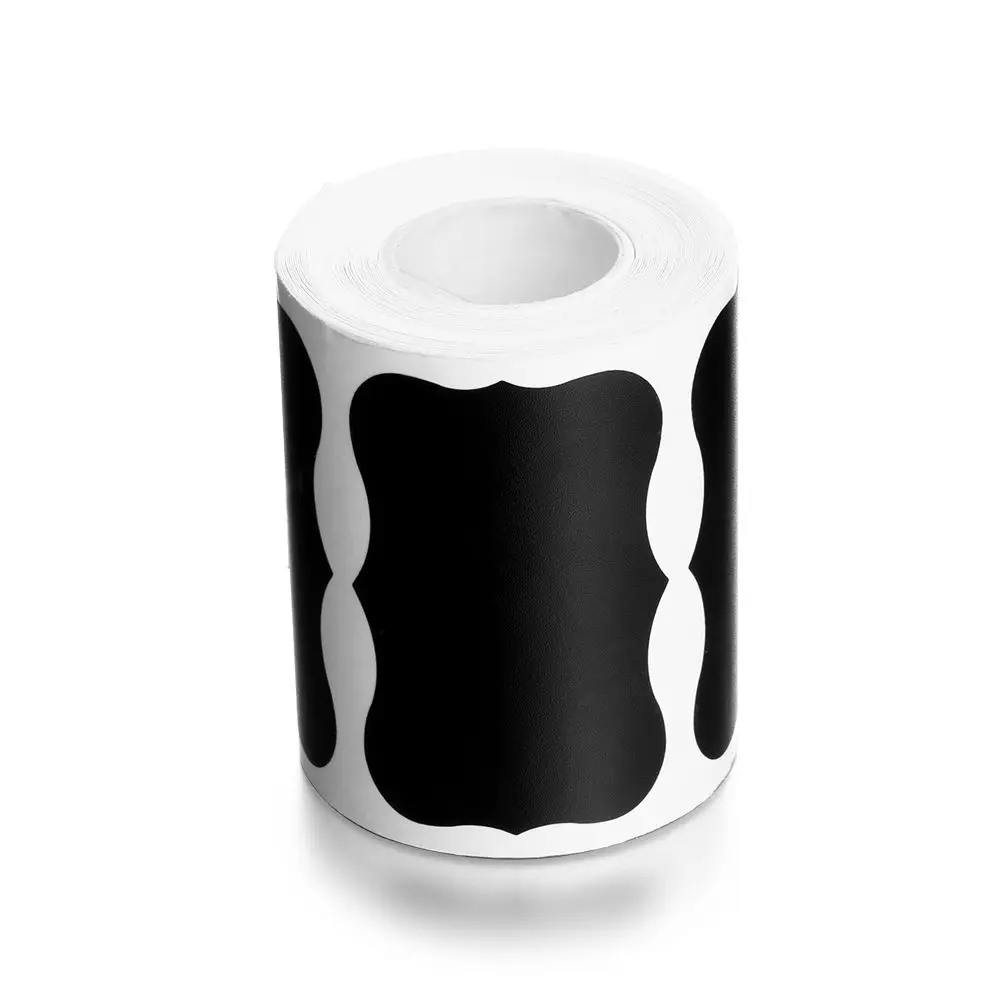 150pcs/roll Kitchen Chalkboard Jam Jar Blackboard Label Marker Pen Labels Stickers Bottle Tags