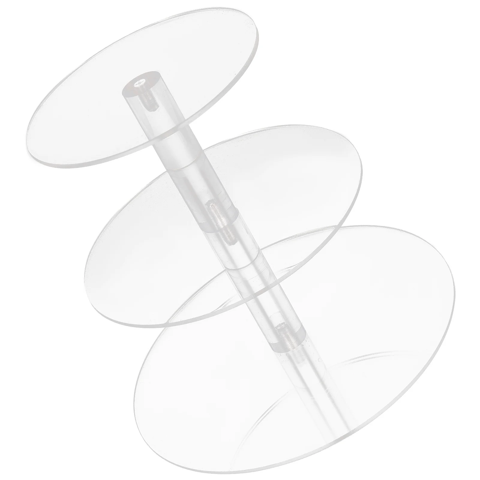 Display Stand 3 Multi-Layer Stand Layer Acrylic Multi-Tier Dessert Fruit Tray Household Party Serving Rack