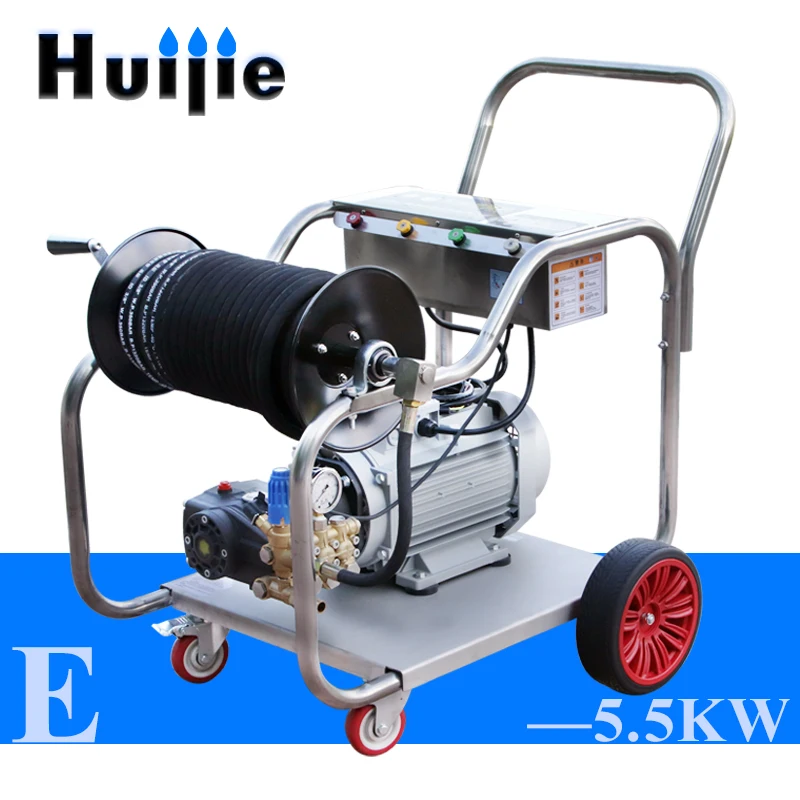 5.5KW 250Bar factory direct Sale Industrial pump farm truck cleaning electric high pressure car washer   was