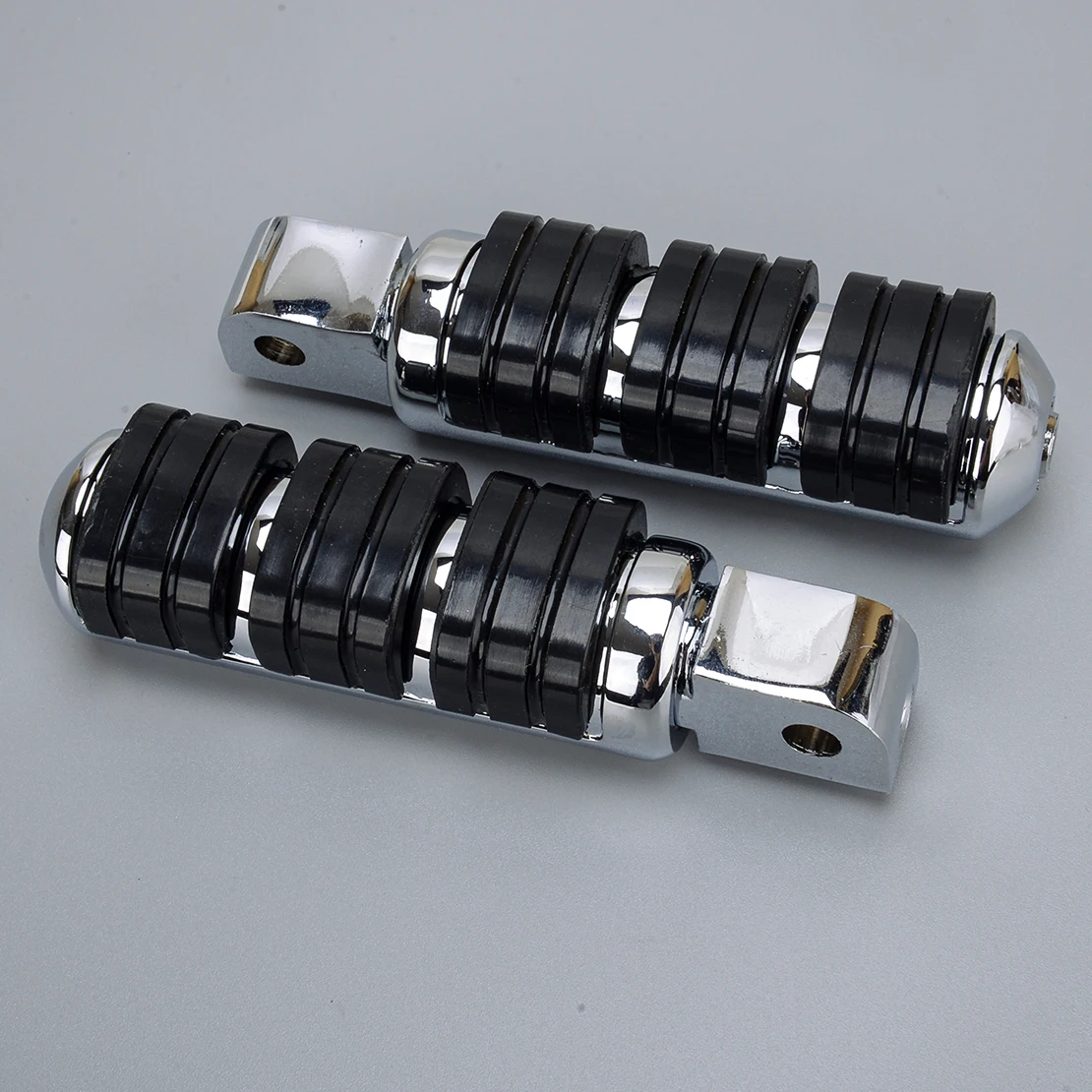 

Pair Rear Foot Peg Rest Footrest Pedal Cushioning Fit For Honda Shadow 1100 750 VTX1800 VTX1300 Suzuki Rocket Yamaha Raider New