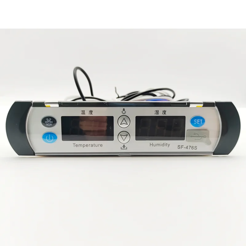 SF-476S Drug Shade Cabinet Thermostat Electronic Digital Display Refrigerated Fresh-keeping Cabinet Temperature Controller