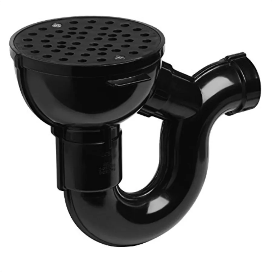 Oatey 42723 Встроенный легкий слив для пола с PTrap и очисткой 2 дюйма 2 дюйма