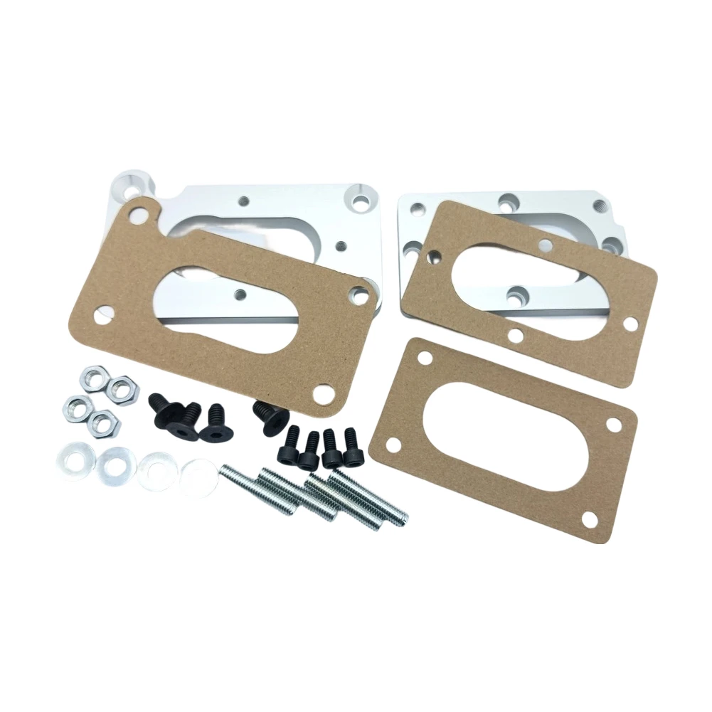 Carburetor Adapter Kit For Mazda B2000 B2200 With For Mikuni DGS DGV Aluminum Plate Gasket Replace 99004.675 Generator Parts
