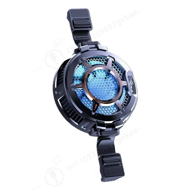 Magnetic Semiconductor Phone Radiator, Aluminum Alloy, Large Size Powerful Cooling for Mobile & PC Gaming