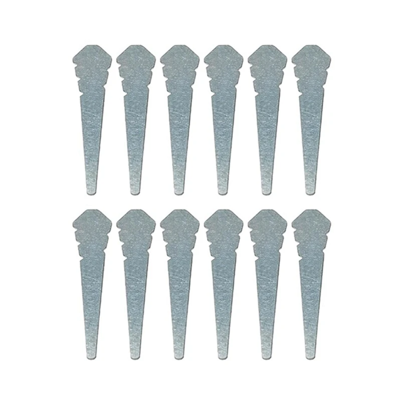 DT16 Masonry Line Pins, Bricklaying Pins, Wall Line Stake, Brick Line Pin, Building Pin, 12 Pack, for Brick Wall Construction