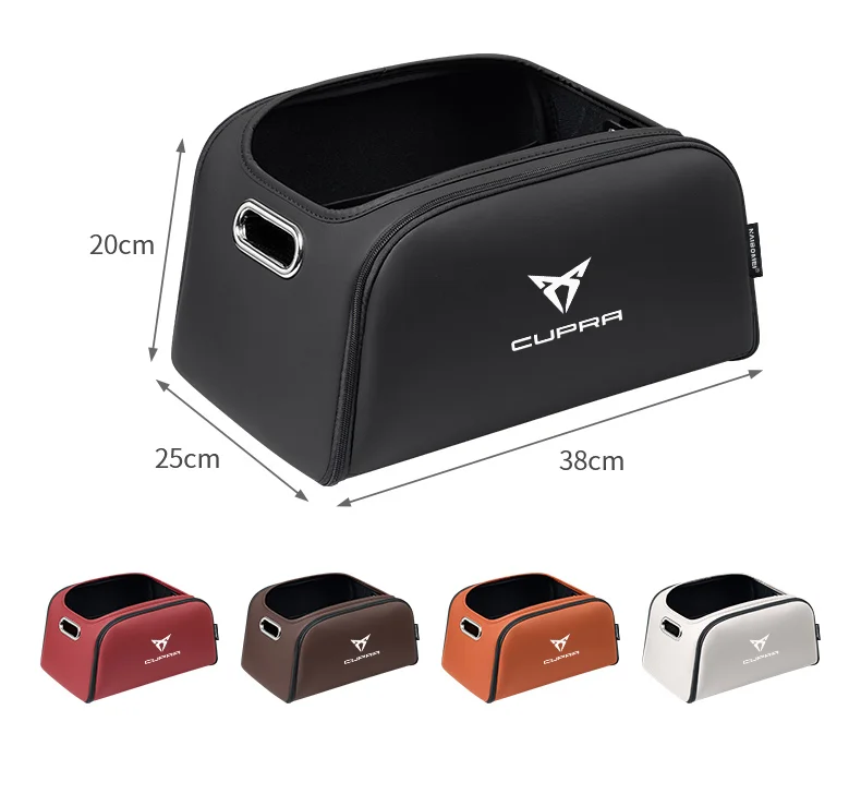 Kofferraum-Organizer-Box, Aufbewahrungstasche mit integrierter Tasche für Cupra Ateca Leon IBIZA Raval Formentor Terramar Tavascan – Detail 10