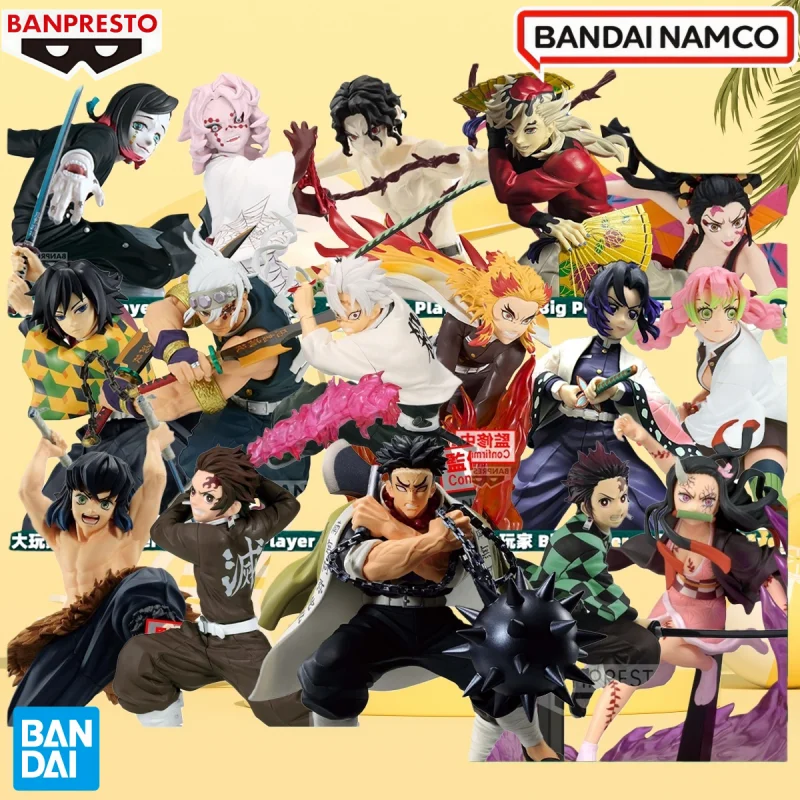 

In Stock Original Genuine BANDAI NAMCO BANPRESTO Demon Slayer VIBRATION STARS PLUS Rengoku Kyojuro VS Kamado Tanjiro Model Gift