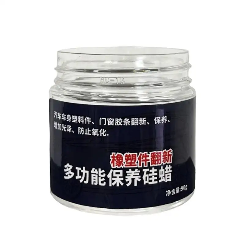 Car Interior Trim Restorer Car Interior Rubber Strip Repairing Wax Maintenance Supplies Renovation Prevent Cracking For Rubber