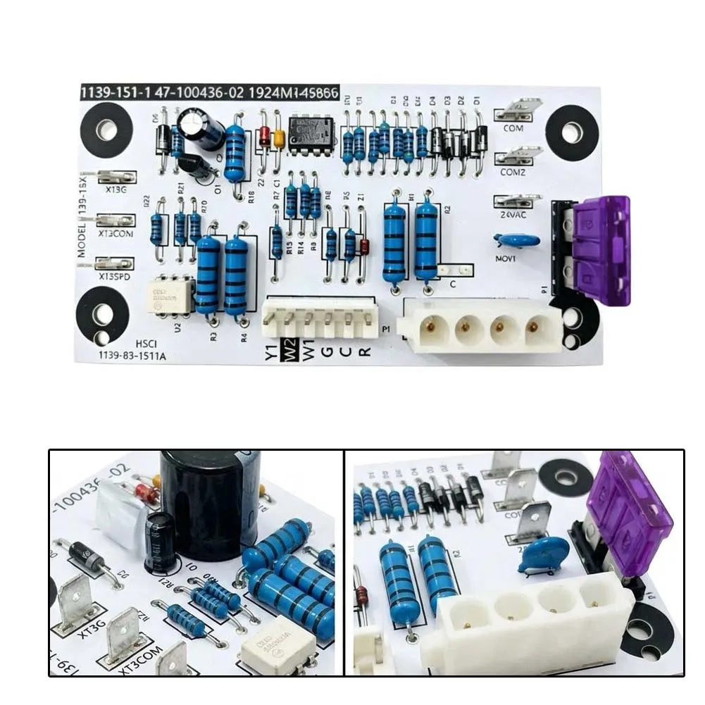3602 Control Board 1139151 FR-4 Circuit Board For Furnace Air Handler X-13 Motor Replacement Part 47-100436-02 Easy Install