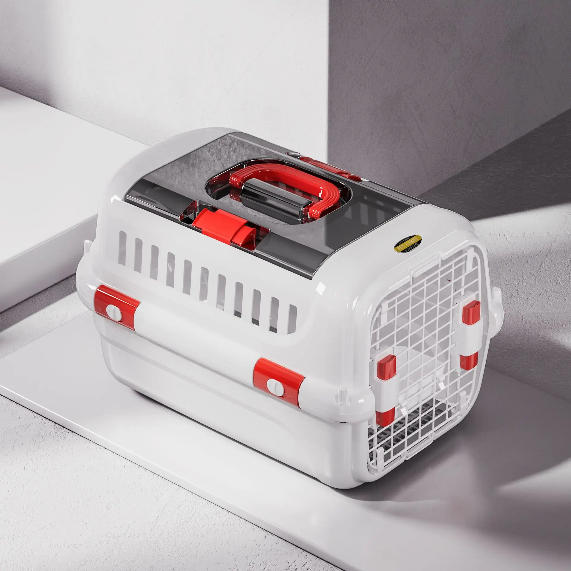 صندوق هوائي للحيوانات الأليفة عبر الحدود، حقيبة قطط، قفص للكلاب، حقيبة إخراج، عالمية من Air China، عالمية كبيرة للفصول الأربعة #6