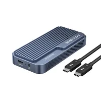 Acasis 80Gbps SSD Case Thunderbolt M.2 NVME USB-C SSD Enclosure Compatible with thunderbolt 3/4/5 USB 3.0/3.1/3.2 For Macbook