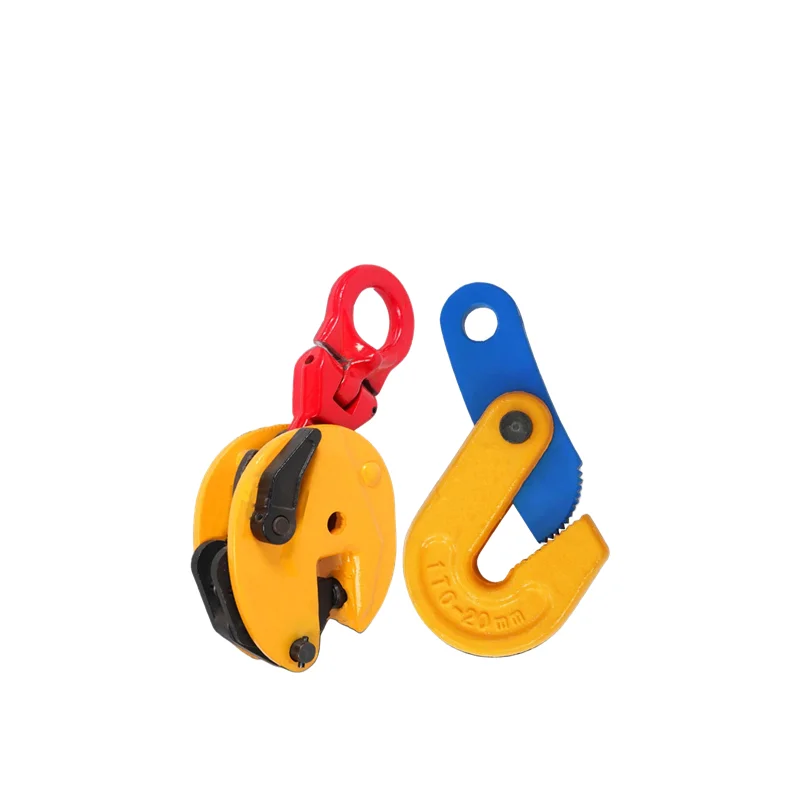 5 ton Single Steel Lifting Plate Clamp Carbon Steel Die Forging Plate Lifting Clamps