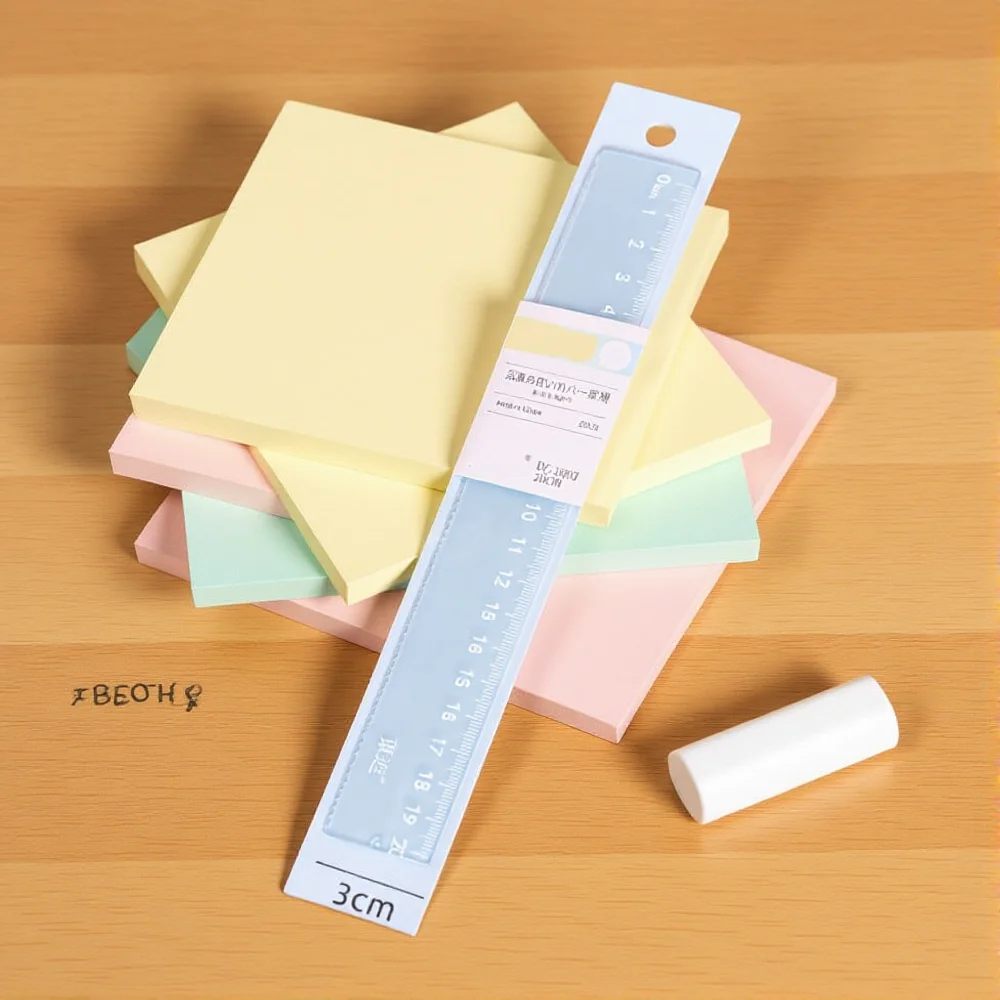Plastic Ruler Convenient Student Ruler 20cm Ruler Long-Lasting For Classroom Stationery Kit Back-To-School Season