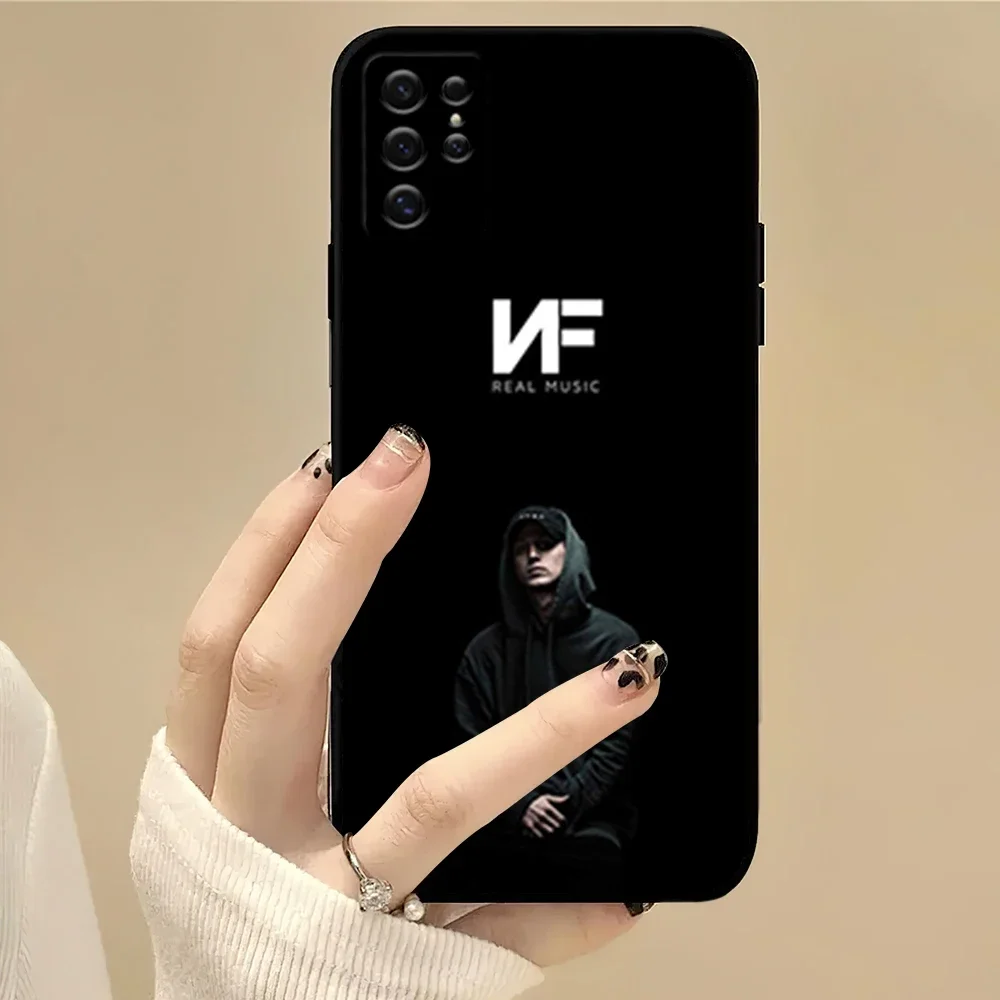 

Rapper N-NF Perception Phone Case For Samsung S22 S23 A73 A72 A71 A54 A53 E ULTRA Color Soft Shell