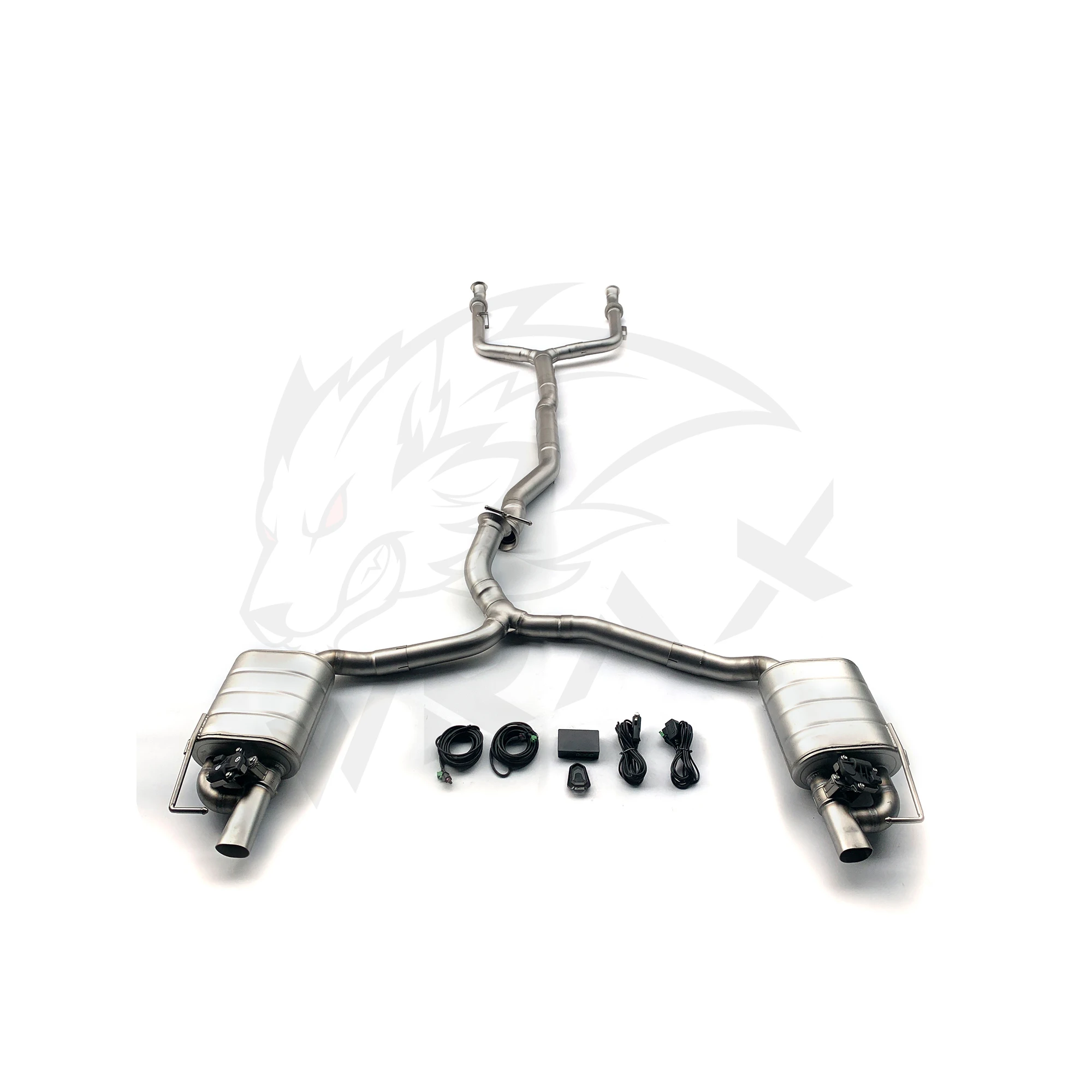 

Подходит для автомобильной выхлопной системы BENZ AMG C43, Catback с глушителем клапана, высококачественная выхлопная система с клапаном SS304