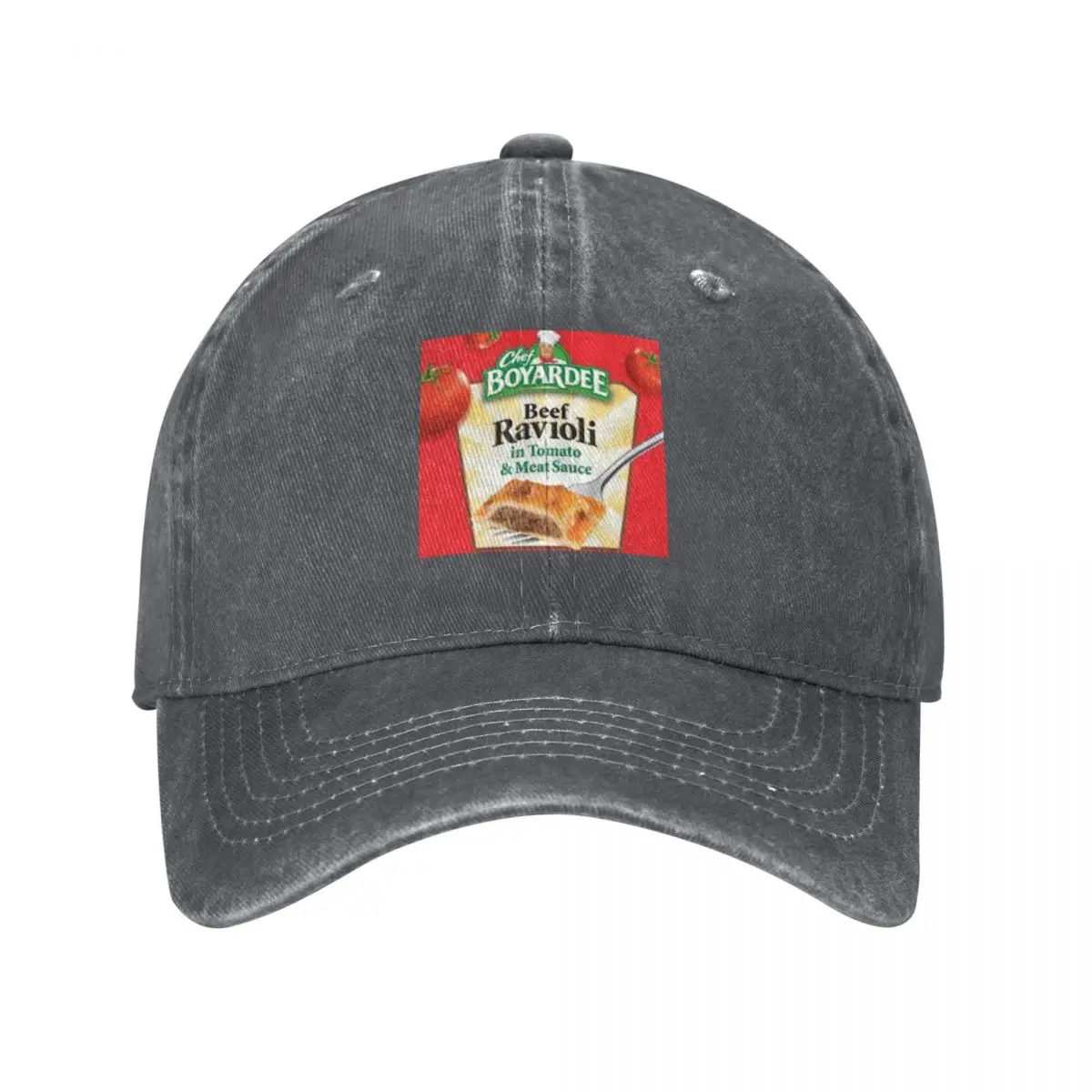 chef boyardee beef ravioli Baseball Cap Trucker Hat Hat Baseball Cap Anime New Hat Men Hats Women's