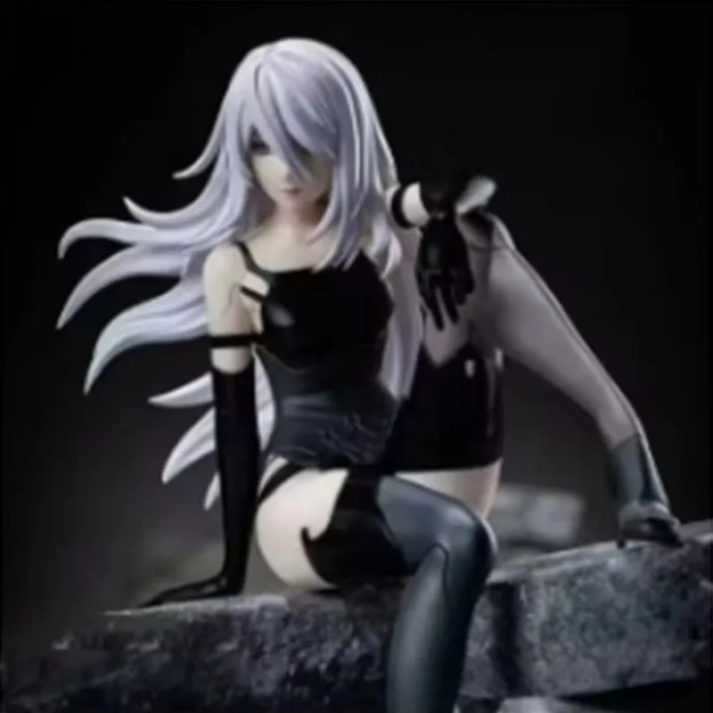 15CM NieR:Automata Yorha Type A2 PVC Anime Action Figures Model Collection Ornament Anime Cartoon Model Toy Gift image 2