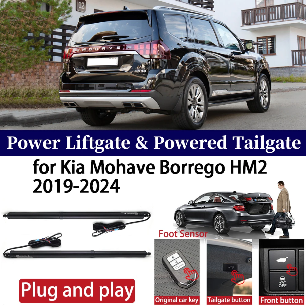 

for Kia Mohave Borrego HM2 2019-2024 Car Auto Power Electric Tailgate Liftgate Lift Trunk Closer System Boot Lift Motor Kit