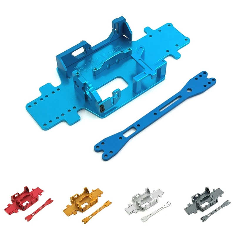 Wltoys 284161 284010 284131 K989 k979 K969 P929 P939 Metal Chassis Servo Mount Motor Battery Mount 1/28 RC Car Upgrade Parts