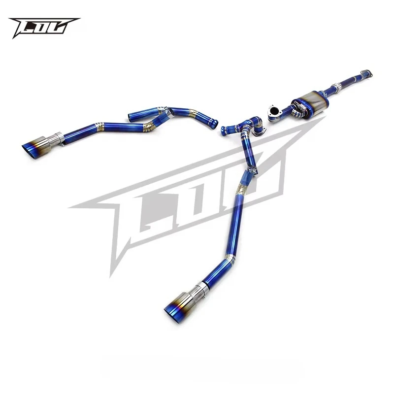 Factory Valved  Exhaust Catback System for Ford F150 3.5T 2015-2019 Titanium Racing Pipes Sport Exhaust Muffler with Valves
