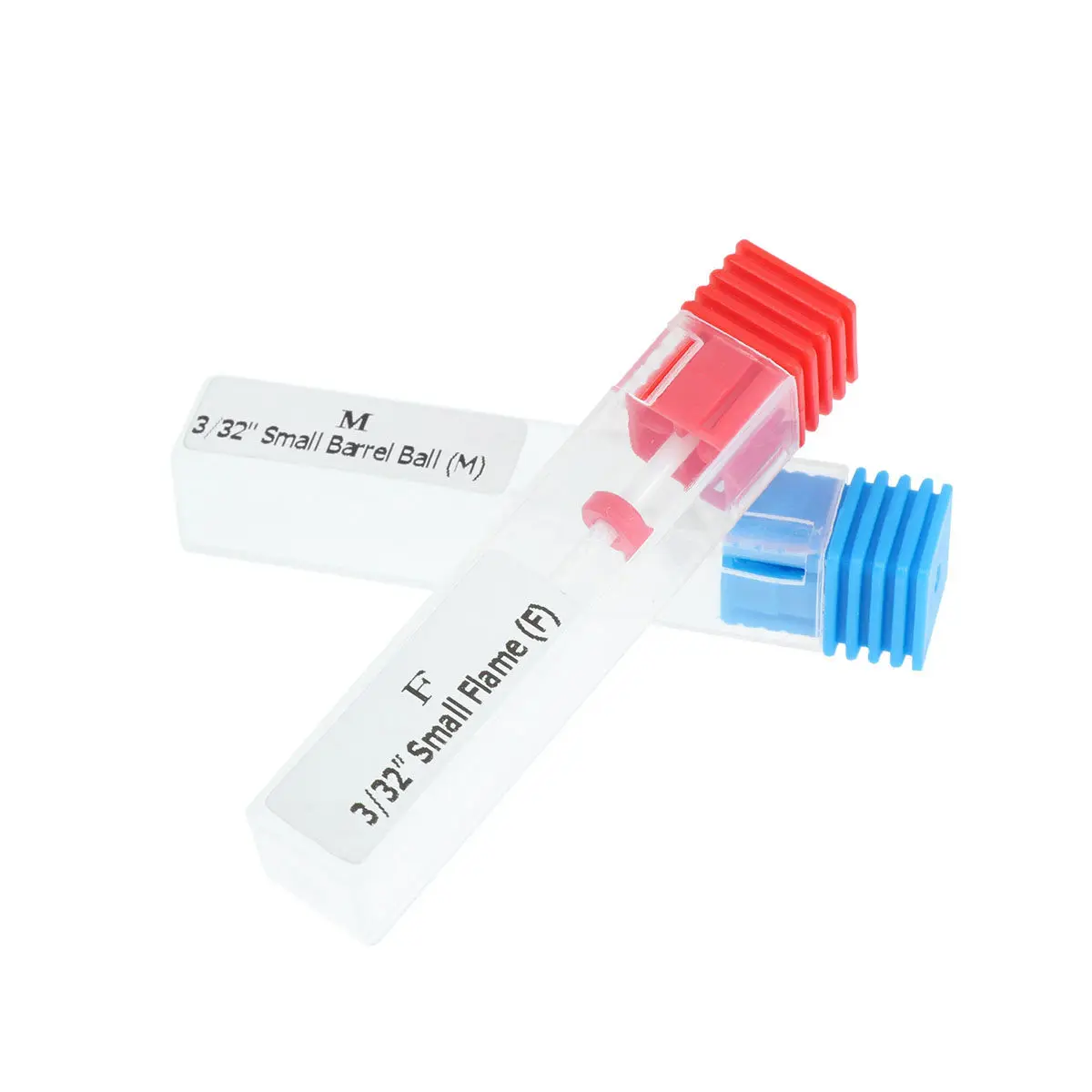 2-teiliges Maniküre-Bohrer-Set, Keramikkegel, Nagelpolierer-Spitzen für elektrische Nagelbohrer, zum Umgönnen, Polieren, Entfernen von Nagelhaut und Acryl