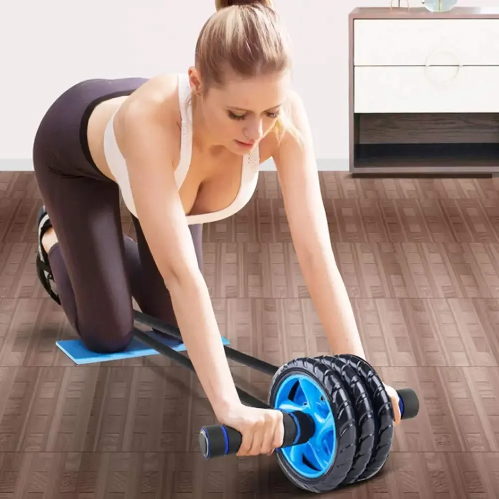 

Abdominal Wheel Ab Wheel Rollers Exercise Wheels Non- Slip Handles Fitness Workout Home Gym Exercise Equipment to Build Muscle
