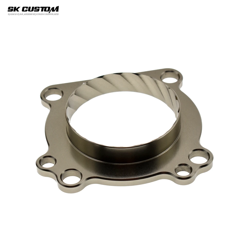 Adattatore distanziale corpo farfallato collettore di aspirazione in alluminio CNC per motore VW Golf Bora Polo Tiguan Passat 1.4L 1.6 EA111