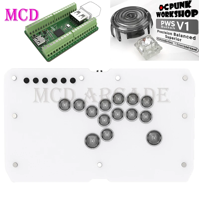 Punk Workshop 超薄型ヒットボックス 3 SOCD モードファイティング