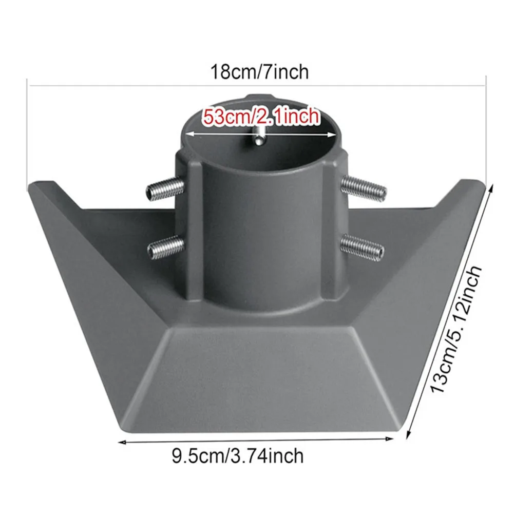 

1set For Starlink For Gen 3 Pipe Adapter Pole Aluminum Roof Mounting Stand-Fixed Connector For Starlink Handling-Tools-Winches