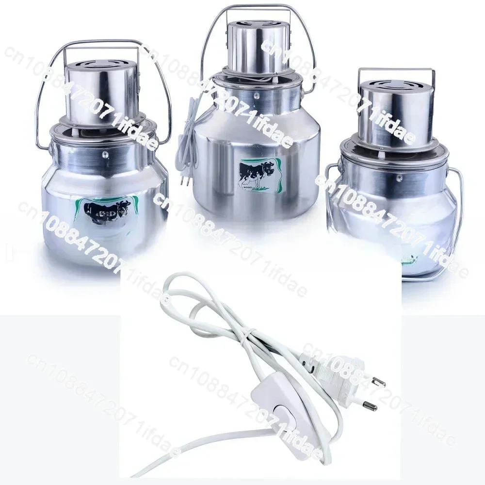 Electric Aluminum Butter Churn / Milk Mixer with Stainless Steel Lid