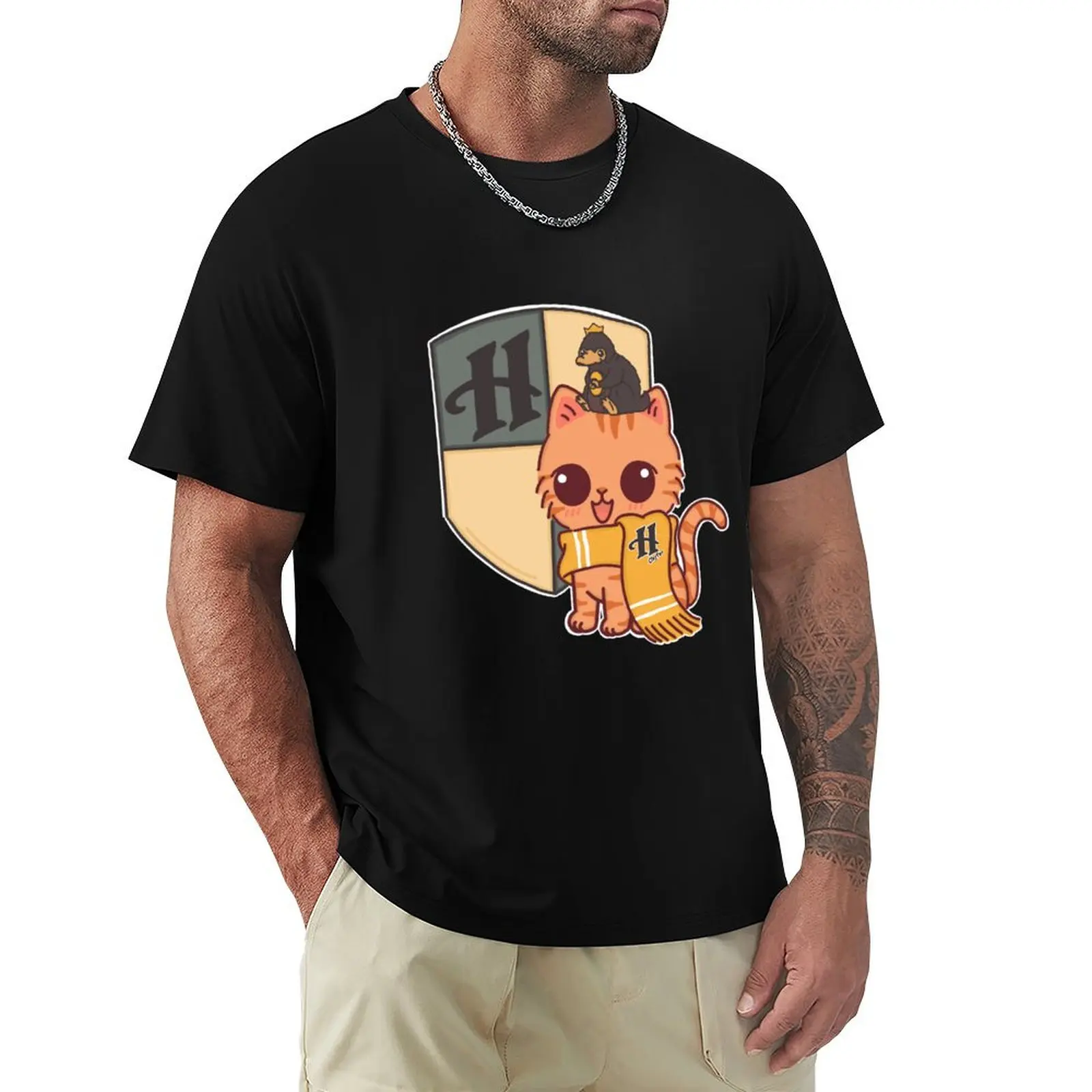 

ChatoraNeko : Huffle House T-Shirt designer shirts customs Men's t shirts