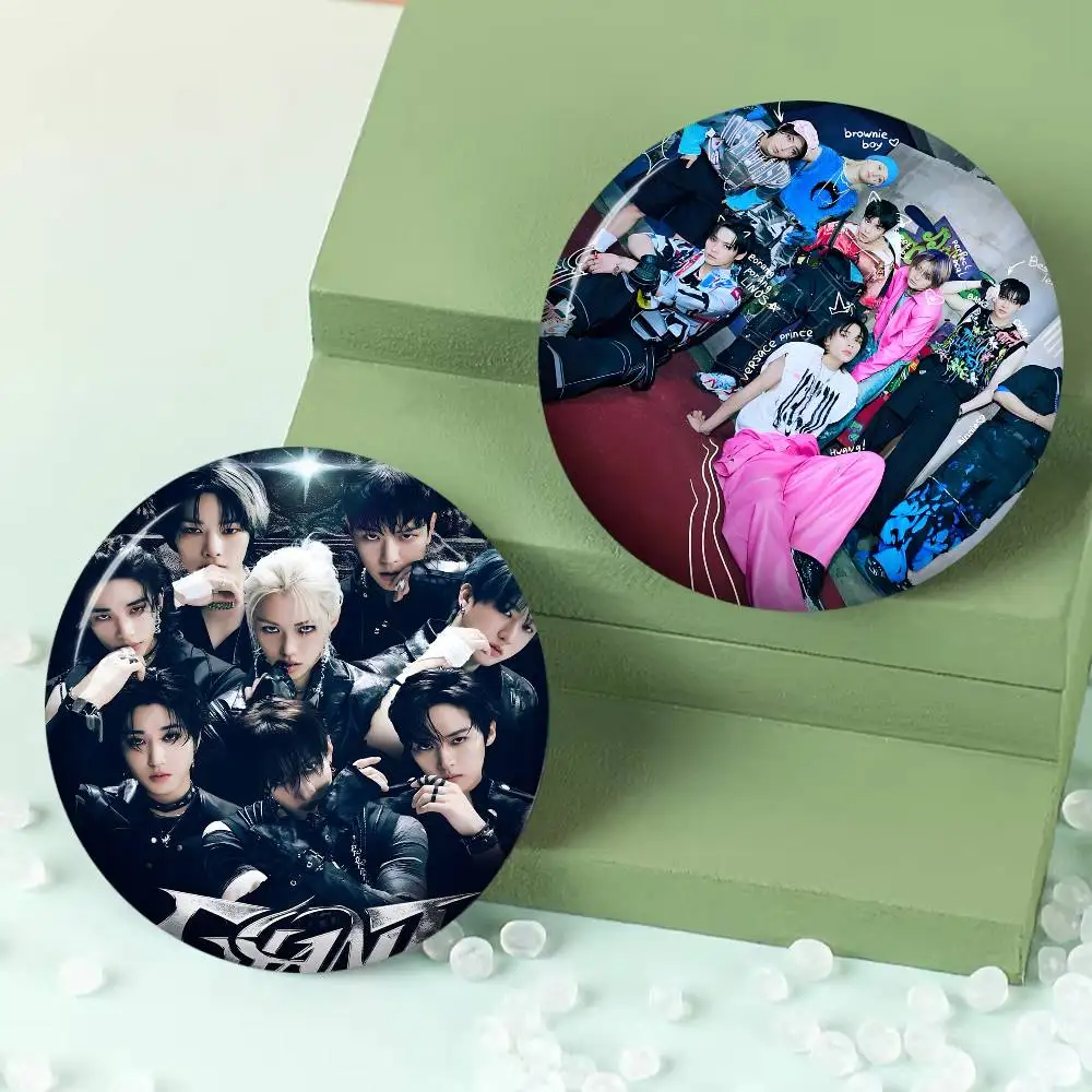 Popular Kpop S-Stray K-Kids 58mm Animals Funny Brooches Badge Backpack Clothes Gift Accessory view 4