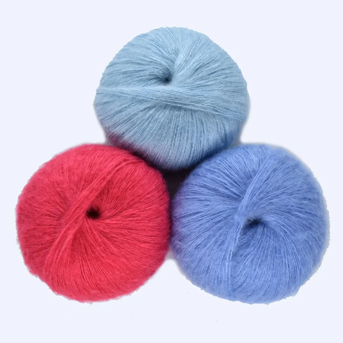 50g Mohair Silk Wool Yarn for Hand Knitting