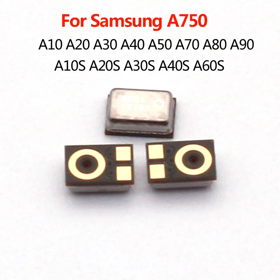 Micrófono interno para Samsung Galaxy A10, A10S, A20, A20S, A30, A30S, A40, A50, A60S, A70, A80, A90, A750F, 10-100 unidades