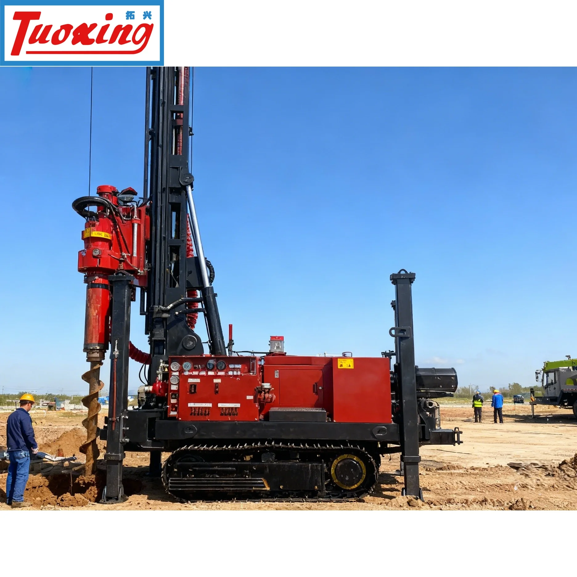 KP-300 Heavy-Duty Deep Hole Capability Underground Mine Development Mining Operation Water Well Drilling Machine
