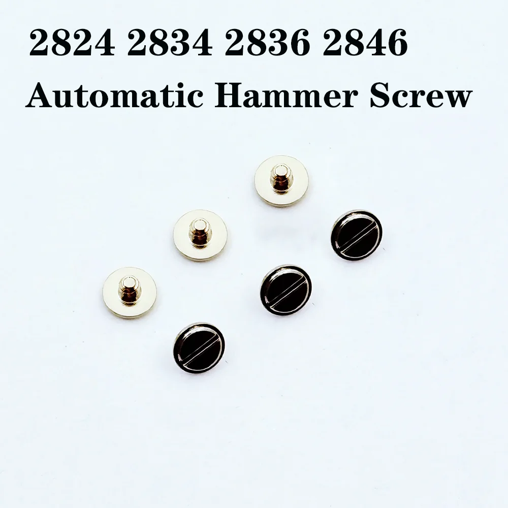 

Watch Accessories Automatic Hammer Screw Suitable for 2824 2834 2836 2846 Mechanical Movement Automatic Tuo Screw 10PCS