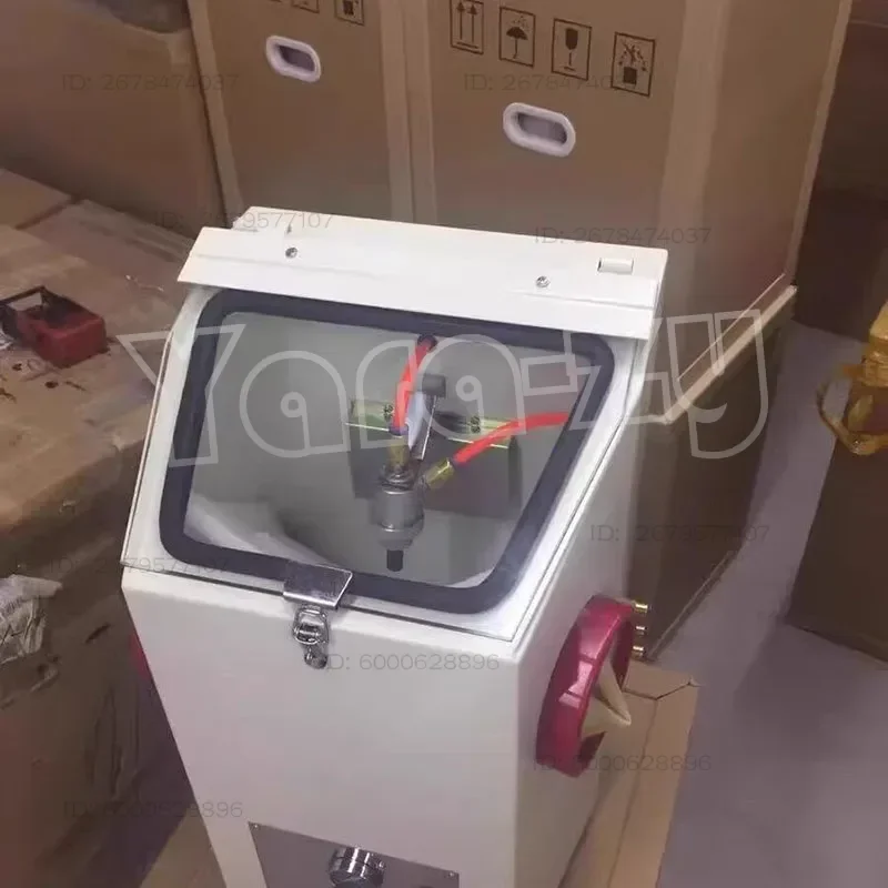 Double Pen Sand Blasting Machine Professional Sandblaster For Denture Crown Polishing Dental Technician Working Equipment