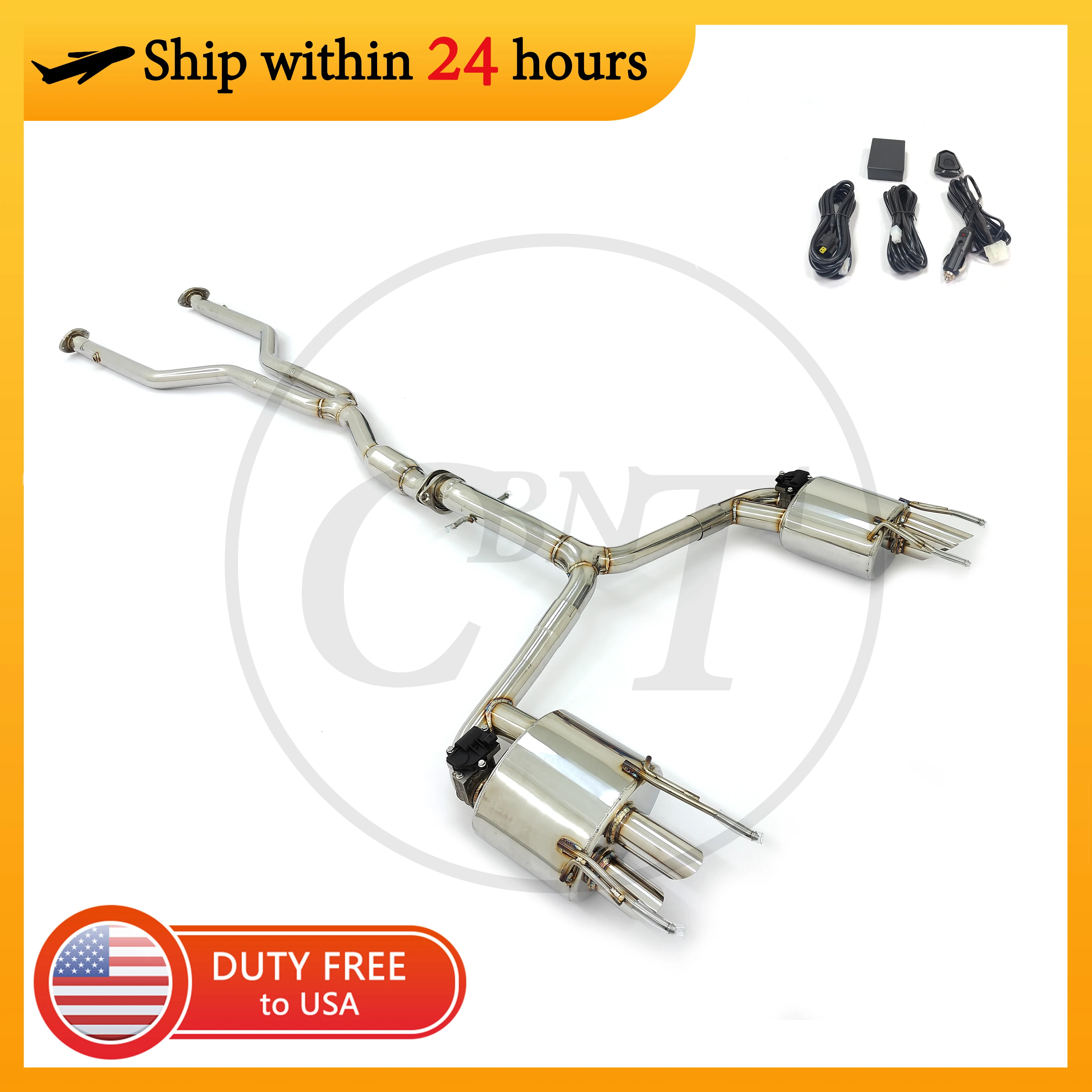 

CBNT Stock Available Valved Catback Exhaust for Lexus ISF 5.0L V8 Valvetronic Exhaust System with Valve Muffler Remote Control
