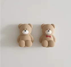 2D Bear Ins scented plaster mold Bear Shape Not-stick Non-toxic Soap Mould Baking Tools Baby Shower Party Supplies