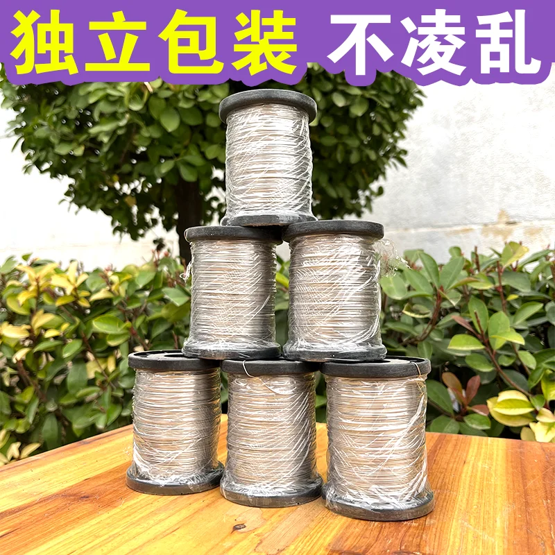1 Pound 24# Stainless Steel Beekeeping Wire Heavy Duty Bee Hive Frame Wire for Beekeeper Tools
