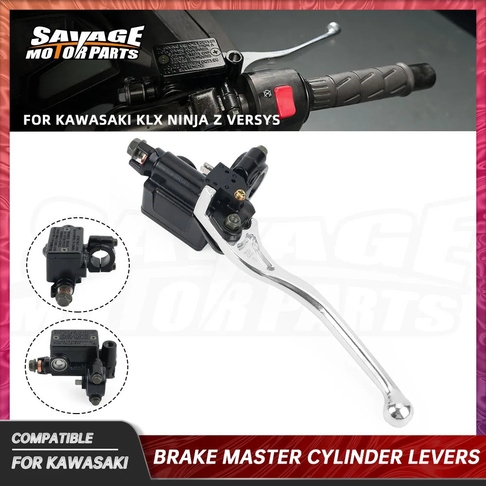 

Главный тормозной цилиндр переднего тормоза для Kawasaki Ninja 400 250 125 Z BN EL 400 300 250 125 Элиминатор Versys-X 300 Рычаг гидравлического насоса