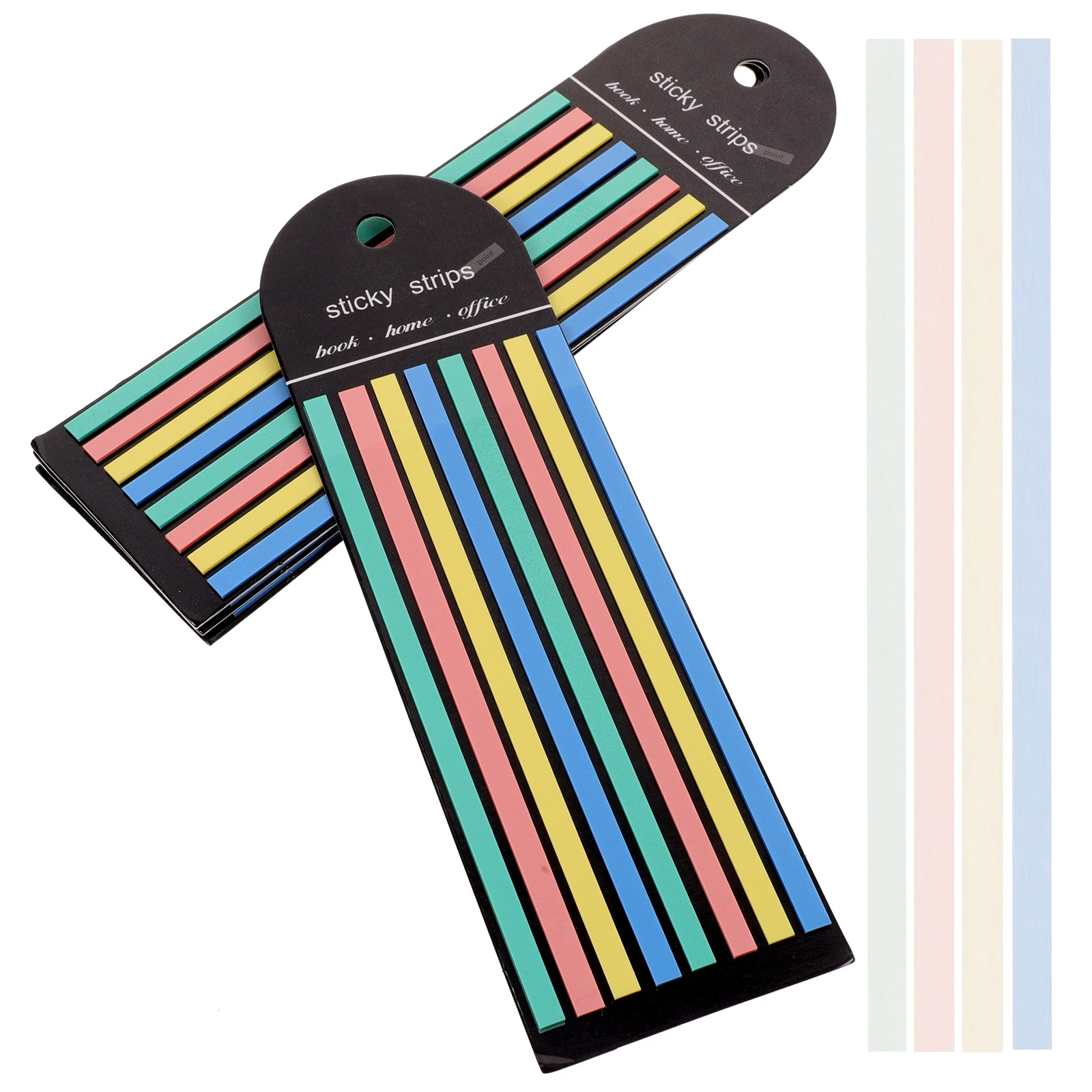 

4 Books Index Tabs Tape Sentence Strips for Annotating Product Long Highlighter