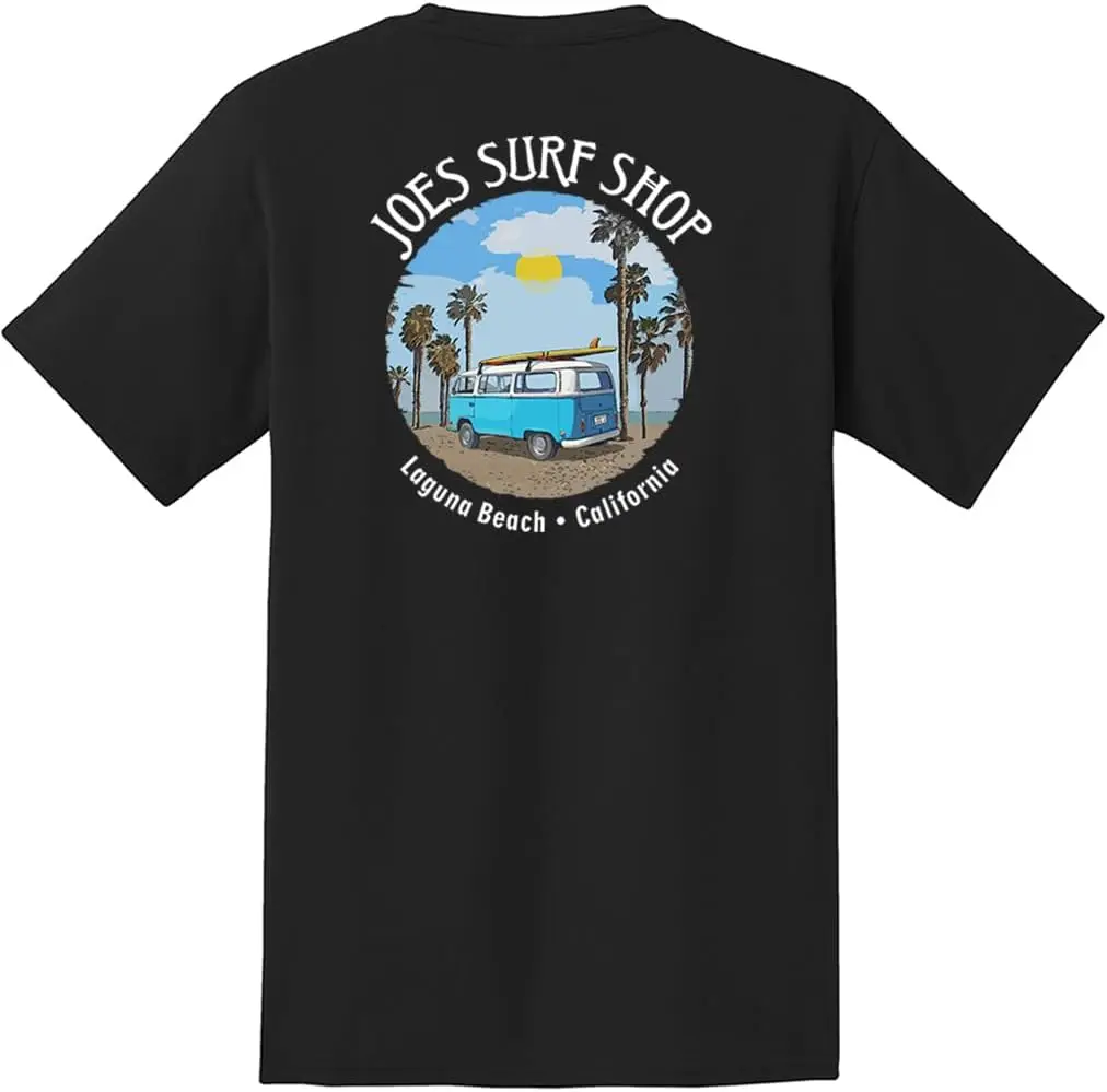 

Коллекция мужских футболок с карманами и тяжелым рисунком JOES SURF SHOP