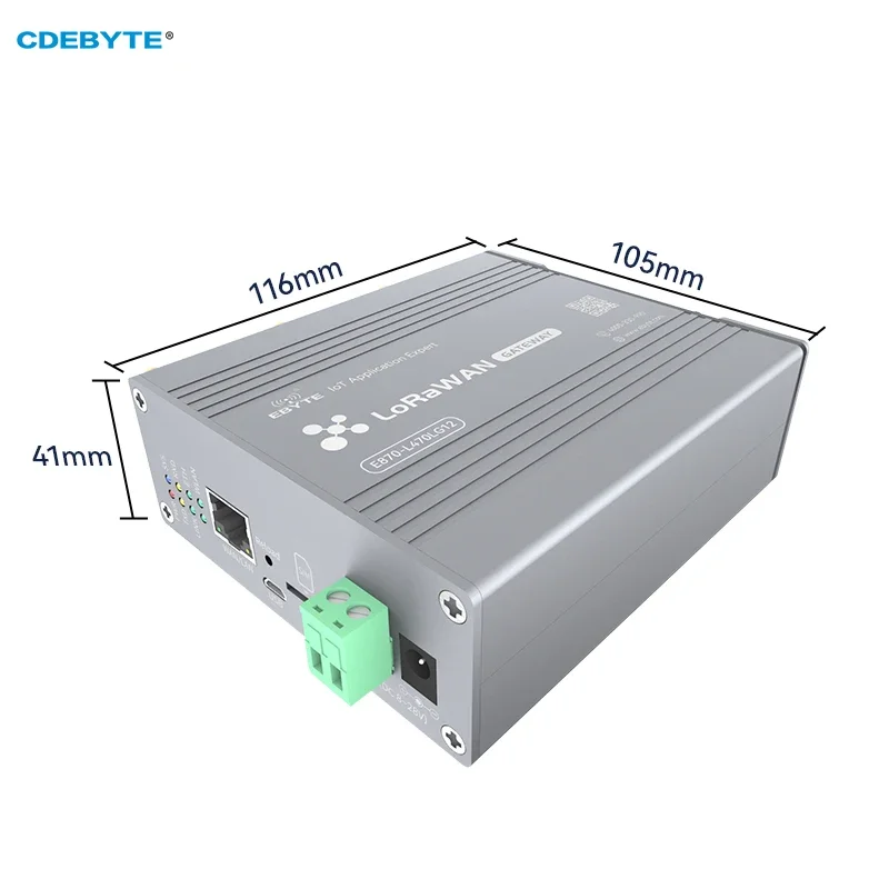 CDEBYTE SX1302 LoRa 915MHz Gateway High Speed 8 Channel 27dbm 3KM  E870-L915LG12 Half-duplex LoRaWAN Standard Protocol Gateway