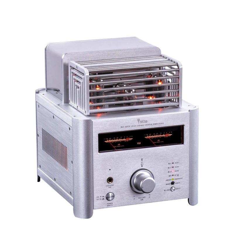 Yaqin MS-6P14 Tube Amplifier EL84 Tube Bluetooth Amplifier Fever HiFi High Power Audio Amplifier