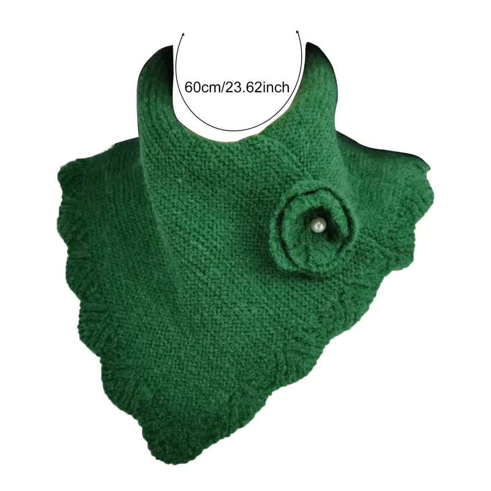 جديد الشتاء وشاح محبوك المرأة الصلبة النسخة الكورية أزرار خاطفة سنود عالية الرقبة الياقات الدافئة الطلاب Bufandas الخمار