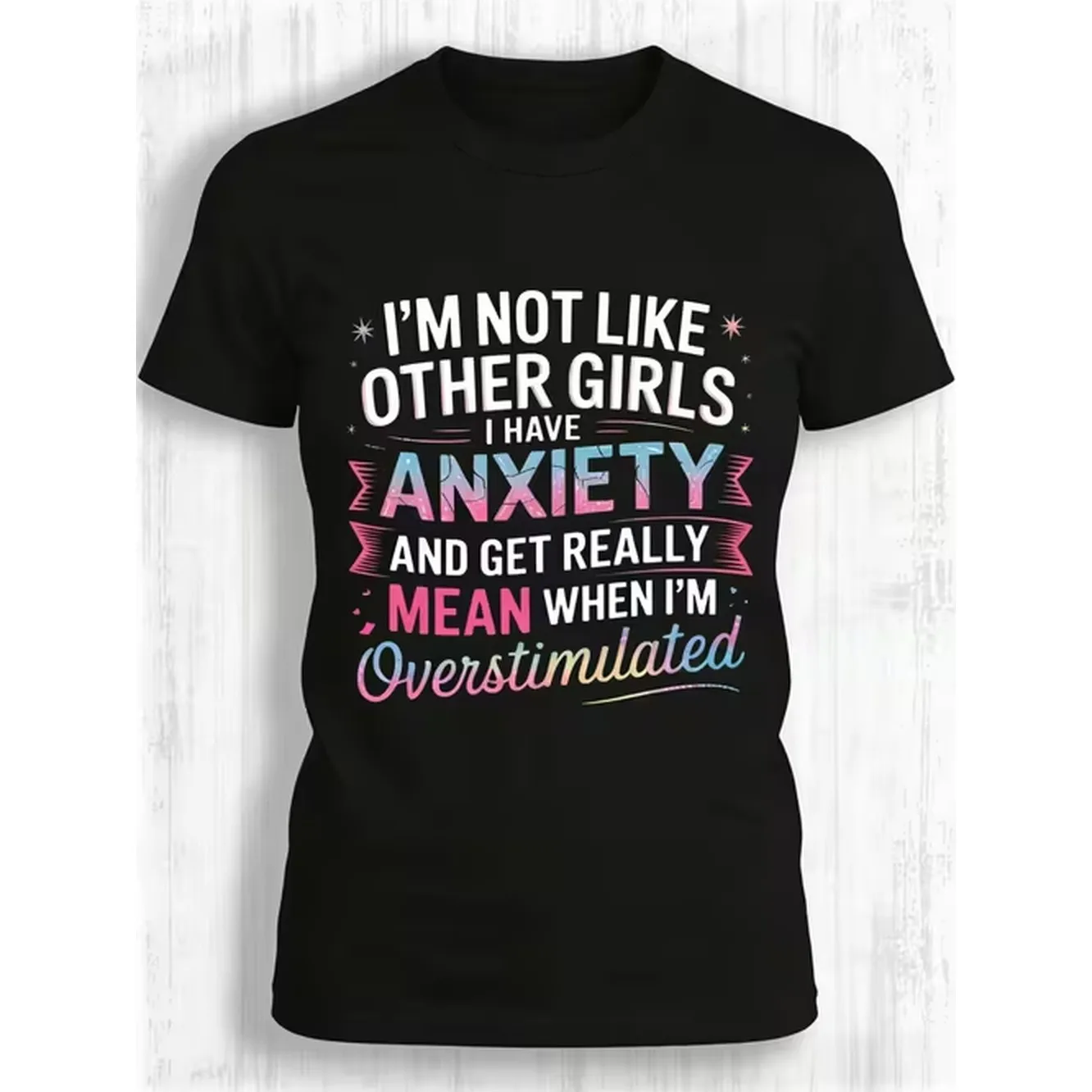 2026 New Arrival Teen Casual T-Shirt, Blend Breathable Crewneck Graphic Tee, Fashion Everyday Outfit, Birthday Holiday Gift Choice, For Teenager